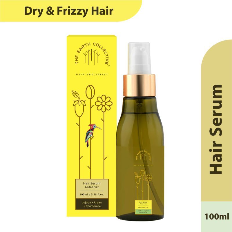The Earth Collective Hair Serum, Anti-frizz