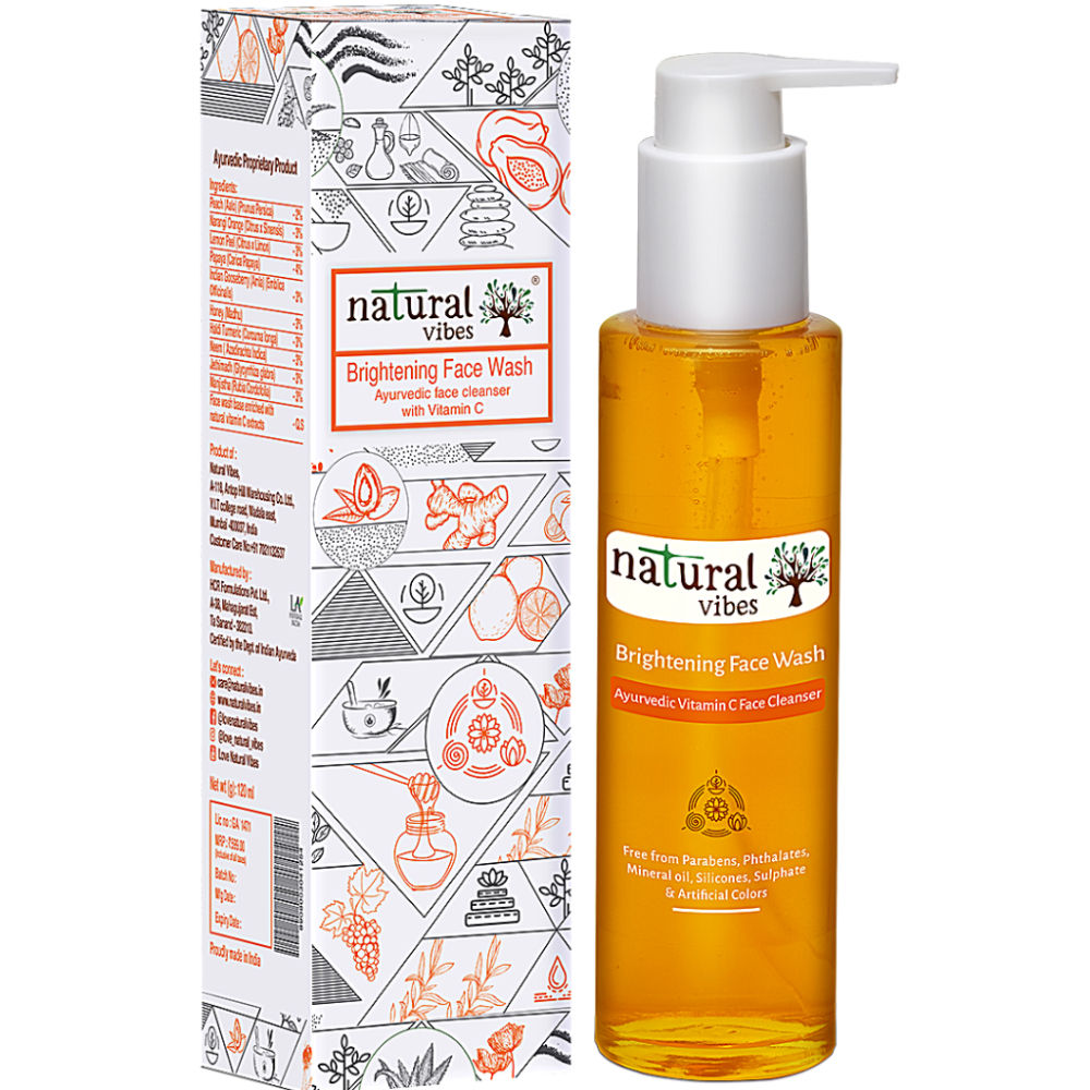 natural vibes face wash