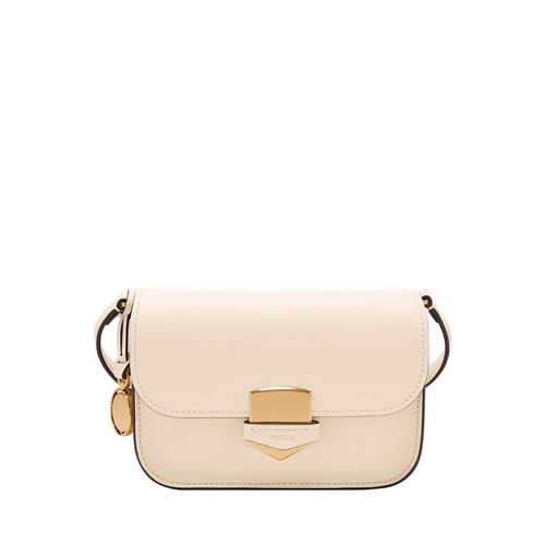 Buy Fossil Women Lennox White Crossbody Sling Bag (M) Online