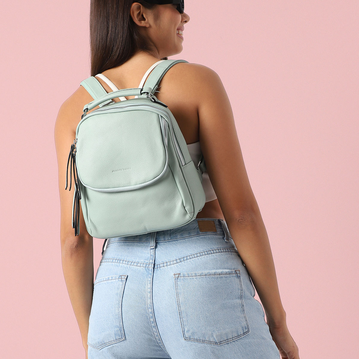 Haute Sauce City Mini Backpack Mint Green