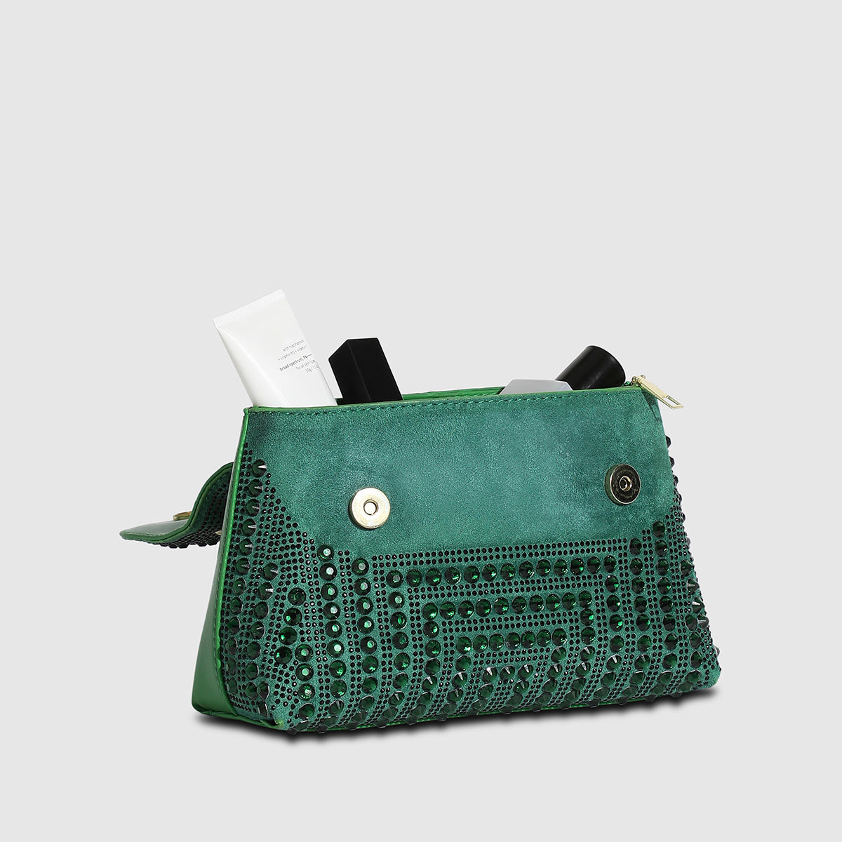 Small Green Leather Crossbody Purse. Soft Forest Bag For Woman. Teal With  Flap & Zipper - Yahoo Shopping