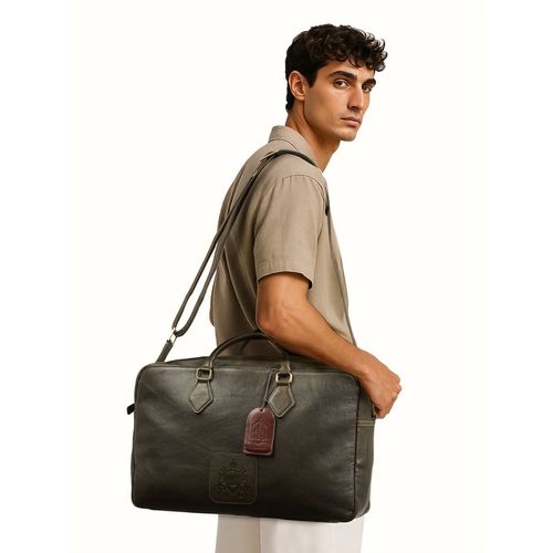 Buy Hidesign Hidesign Leather Duffle Bag Buy Brown Travel Bags For
