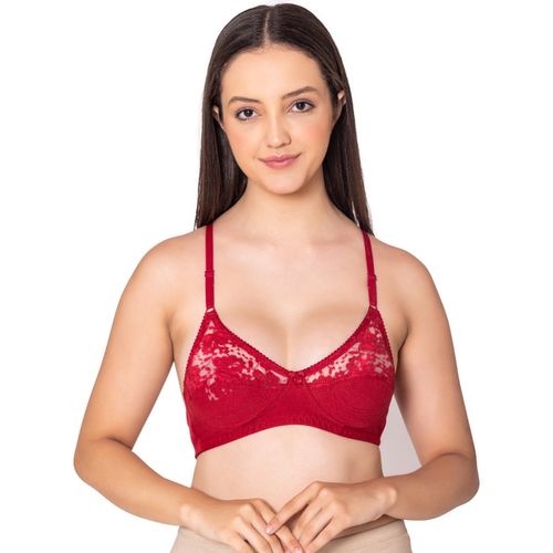 Buy Bodycare Cotton Maroon Color Bra 1535MHMH (Pack of 2) Online