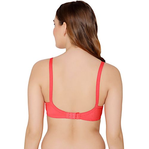 Buy Bodycare Cotton Coral, Pink Color Bra 5543COPI (Pack of 2) Online