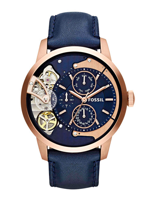 Buy Fossil ME1138 Townsman Blue Watch For Men Online