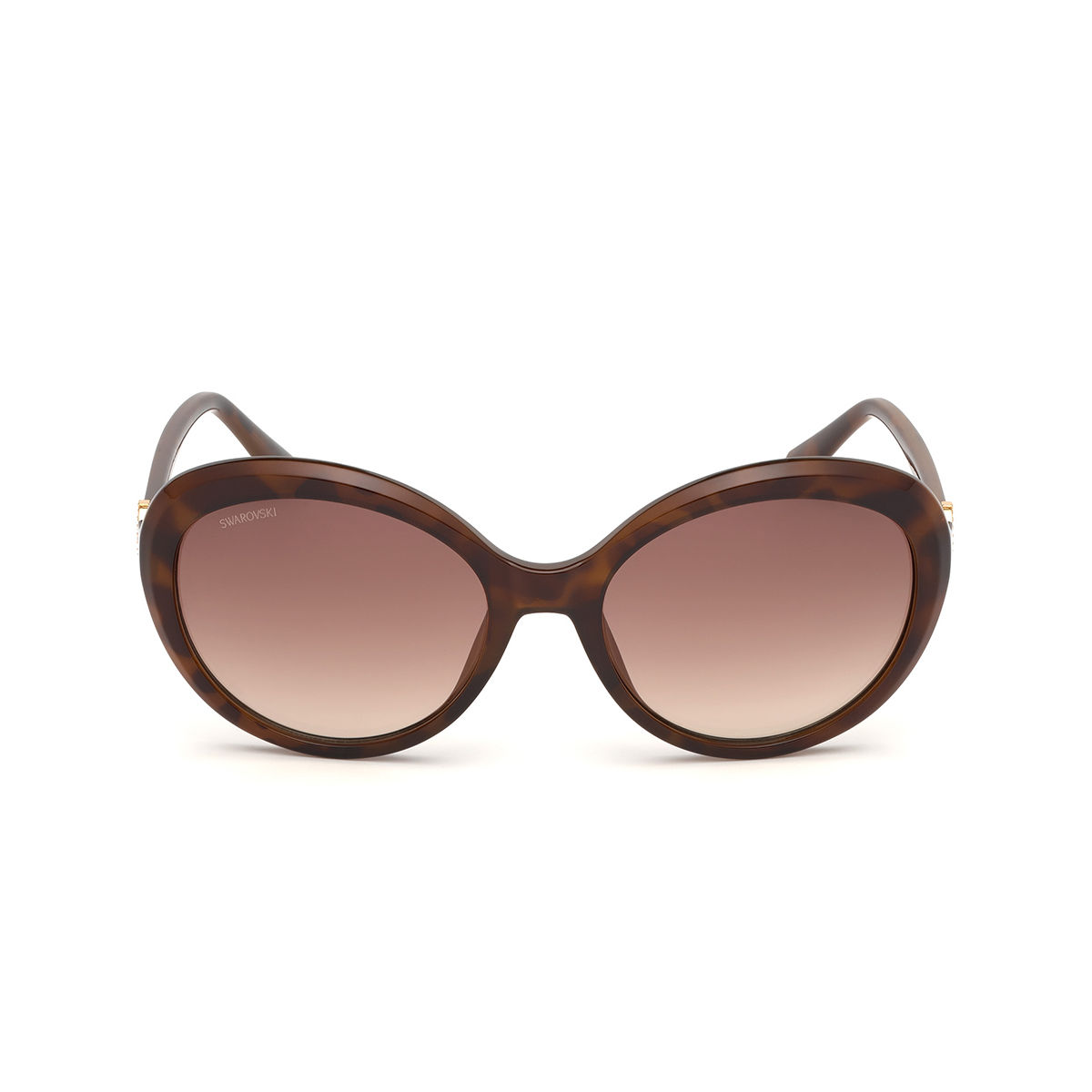 Chloe Brown Gradient Oval Ladies Sunglasses CH0100S 004 60 889652371856 -  Sunglasses - Jomashop