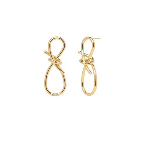Buy Viari Accessories Knotted Dangle Earrings Earrings Online - Main Image