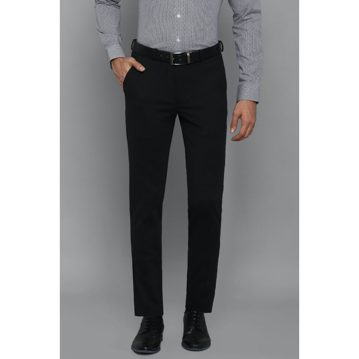 Louis Philippe Formal Trousers : Buy Louis Philippe Black Trousers Online |  Nykaa Fashion