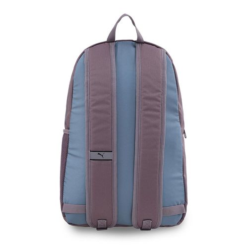 Puma Purple Solid Phase Colour-Block Backpack