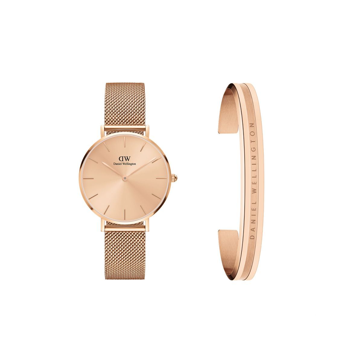 Daniel Wellington Gift Set Petite Unitone Rose Gold 32mm Watch