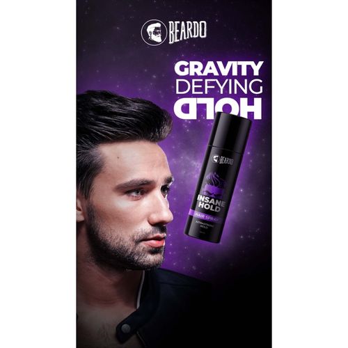 Beardo Insane Hold Hair Spray: Buy Beardo Insane Hold Hair Spray Online at  Best Price in India | NykaaMan