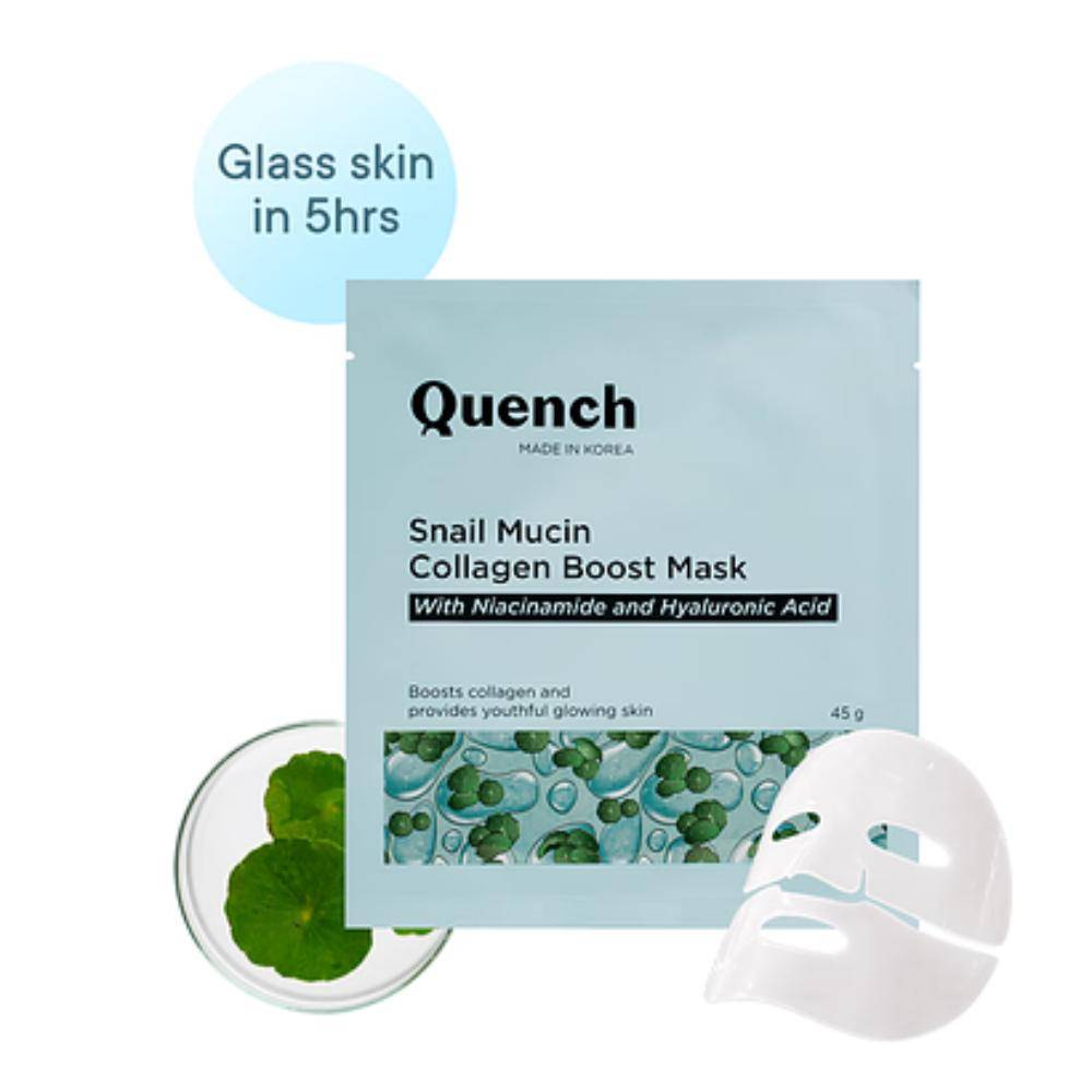 Quench Snail Mucin Collagen Boost Mask