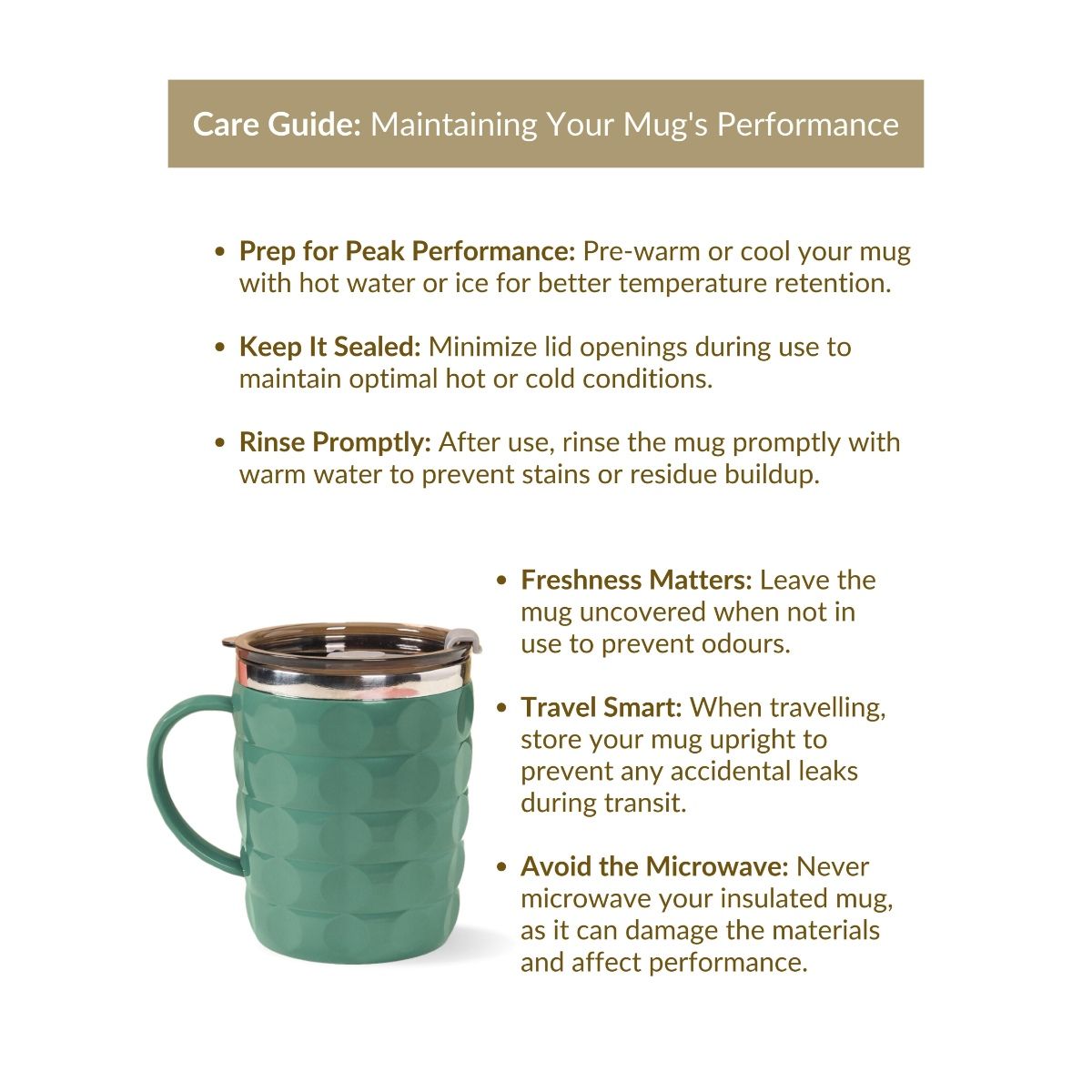 Buy Nestasia Insulated Travel Tea & Coffee Tumbler Mug with Lid Glossy