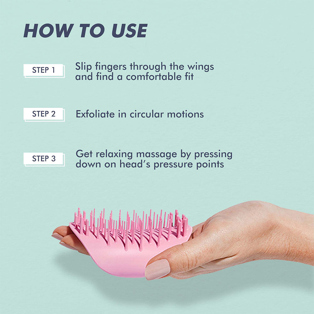Tangle Teezer Scalp Exfoliator & Massager Pink Buy Tangle Teezer
