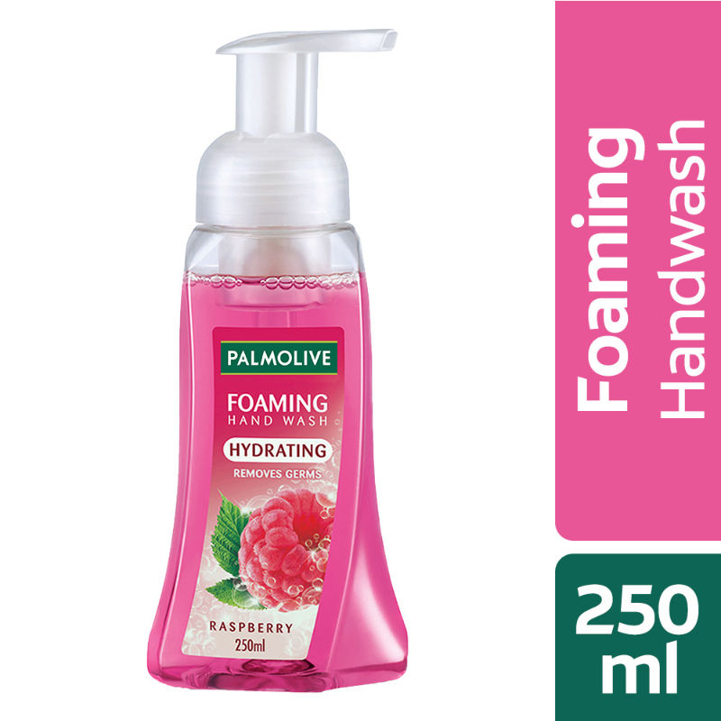 Palmolive Hydrating Foaming Raspberry Hand Wash, Removes 99.9% Germs