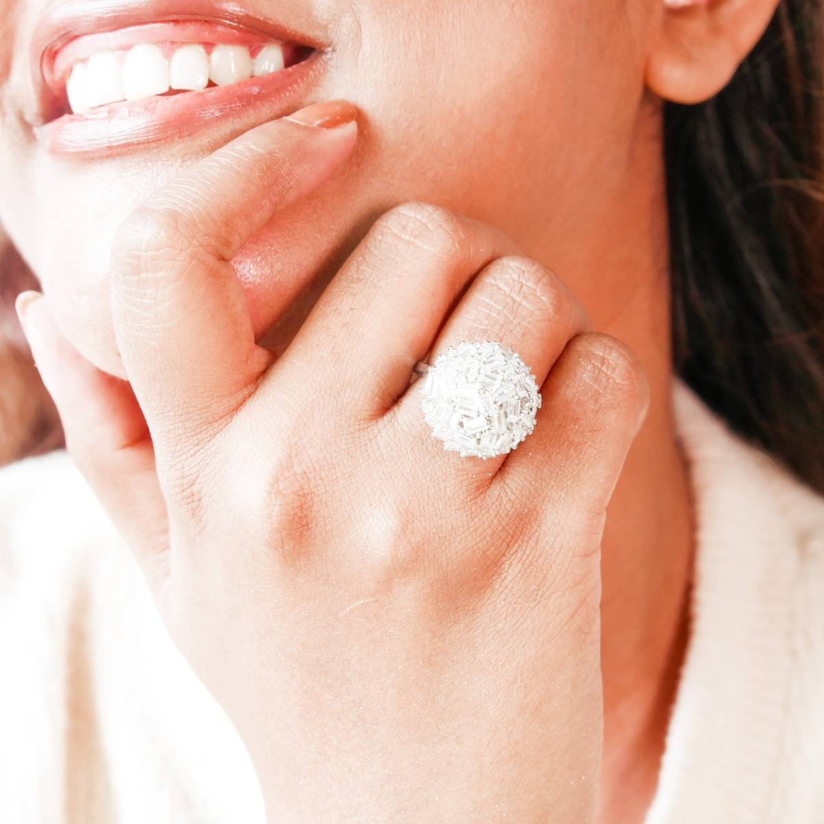Aphrodyte Me Women Heras Crown Ring White