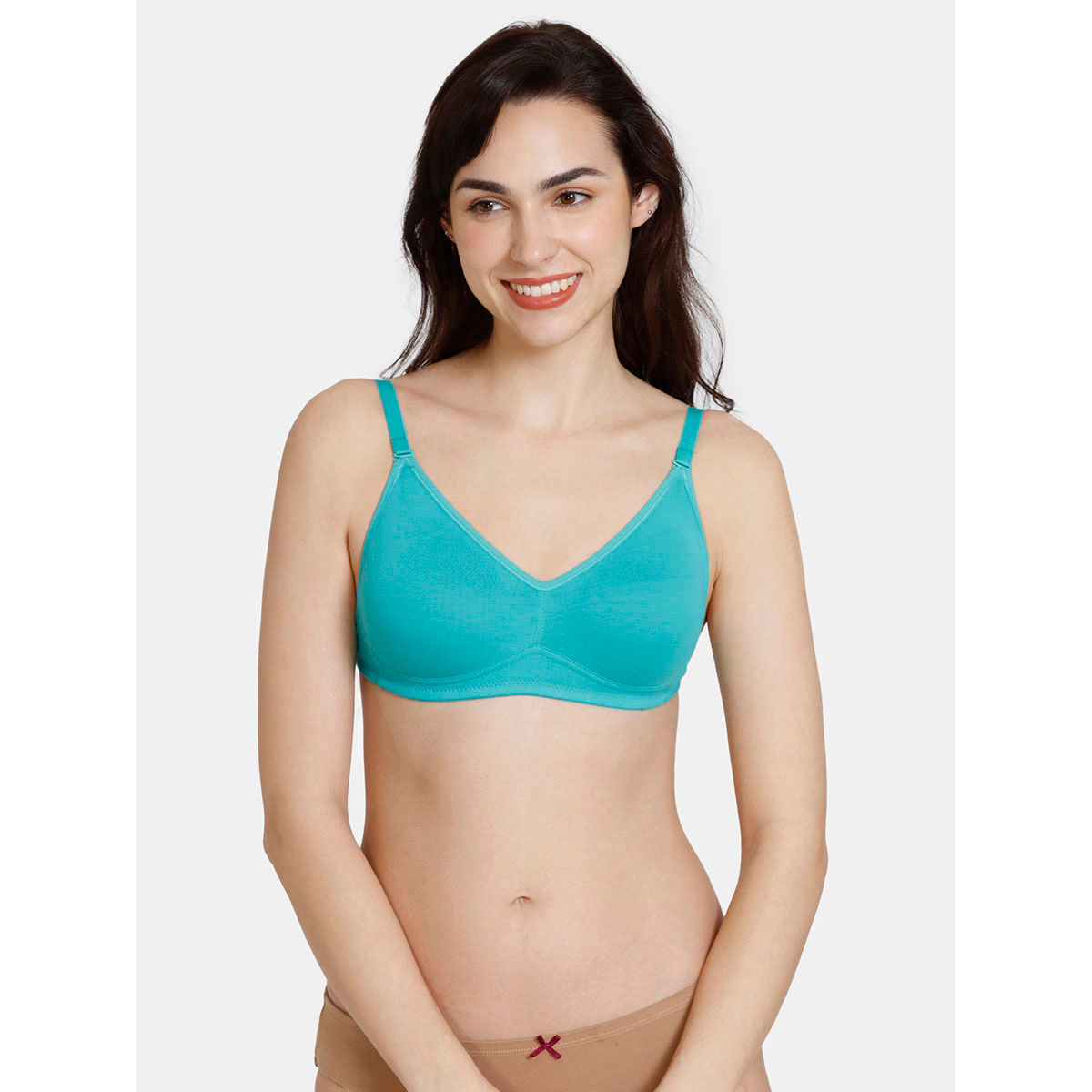 Buy Zivame Double Layered Non Wired Full Coverage Backless Bra - Skin at  Rs.299 online