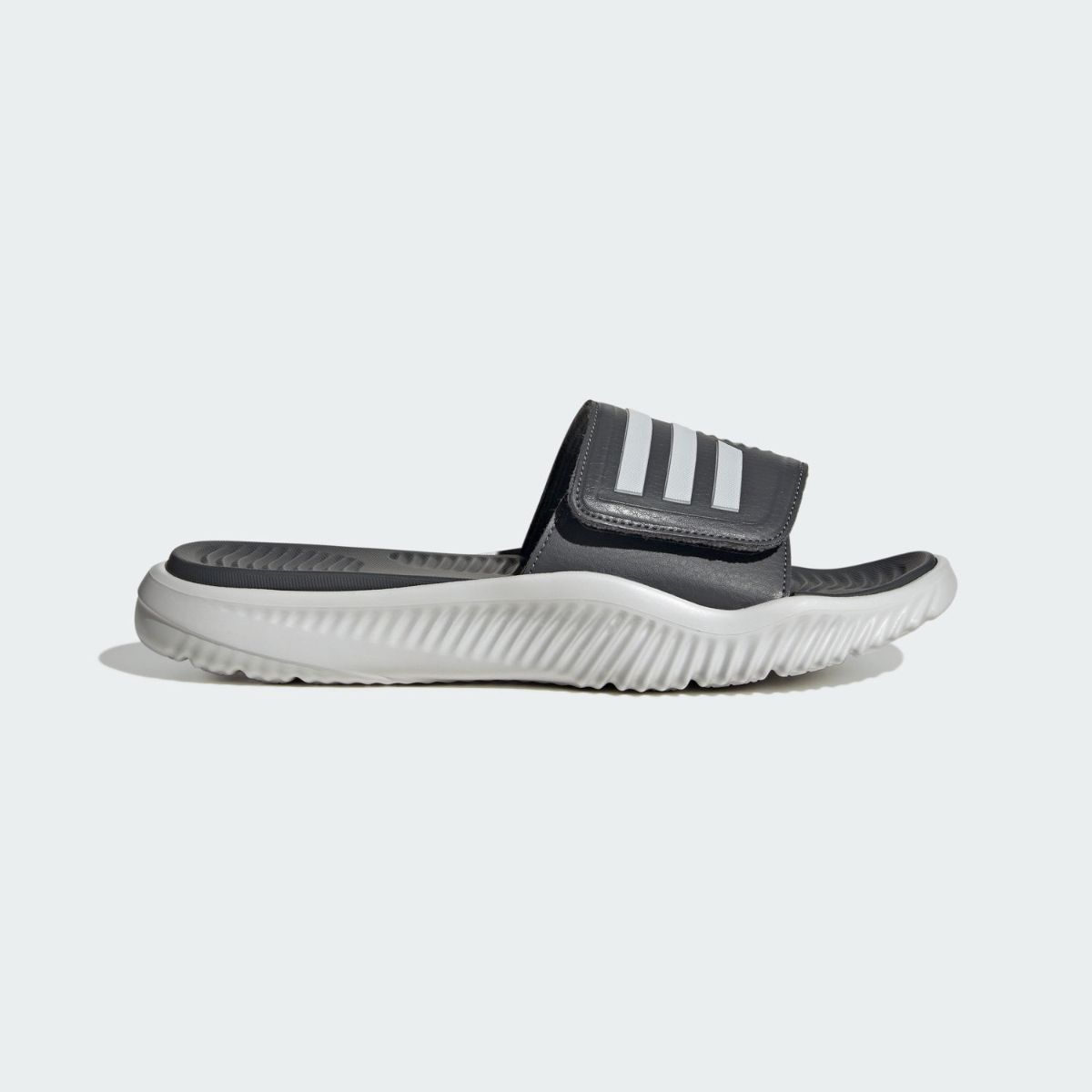 adidas Alphabounce Slide 2.0 Unisex Grey Swim Slides UK 5