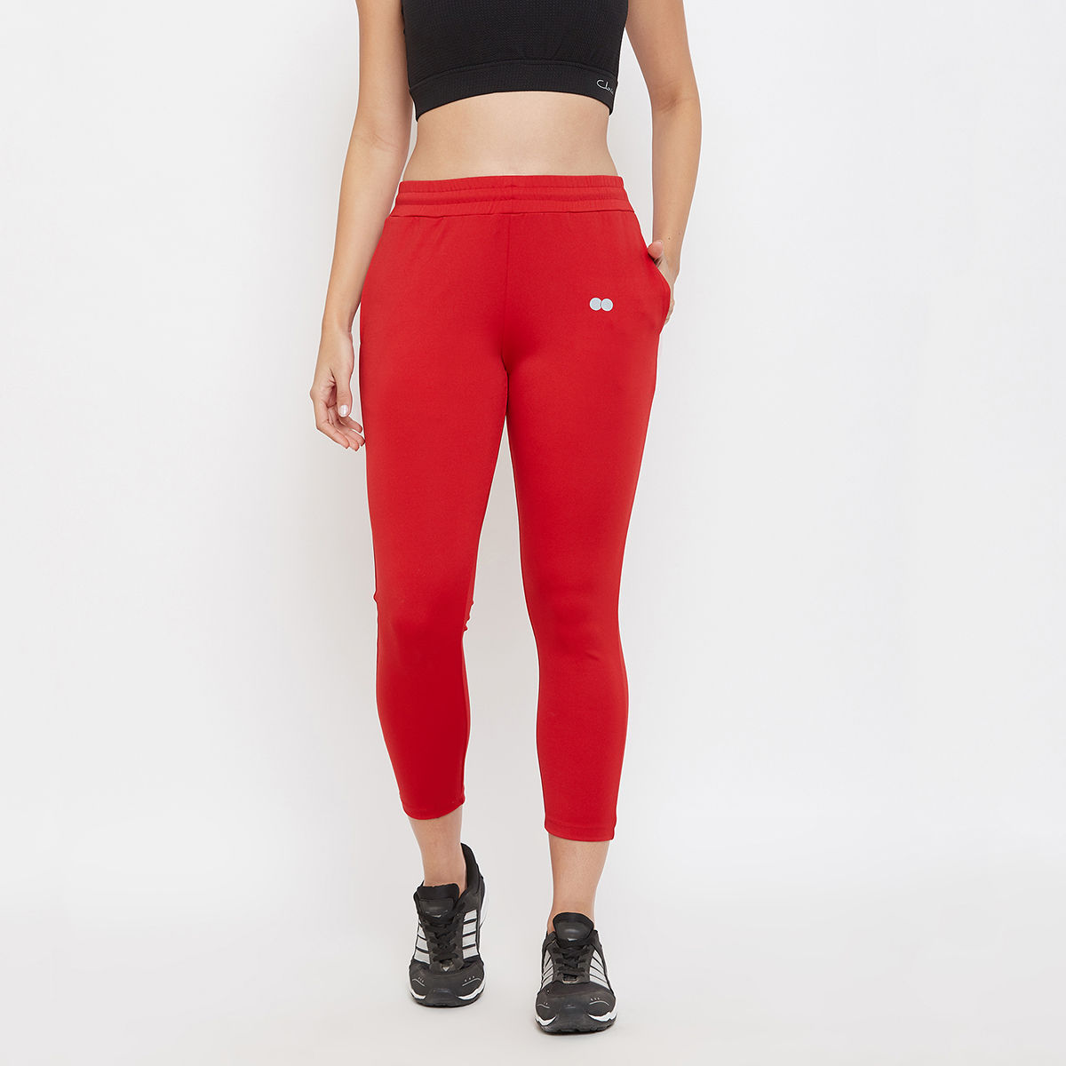 Women, Redbat crop top and tights