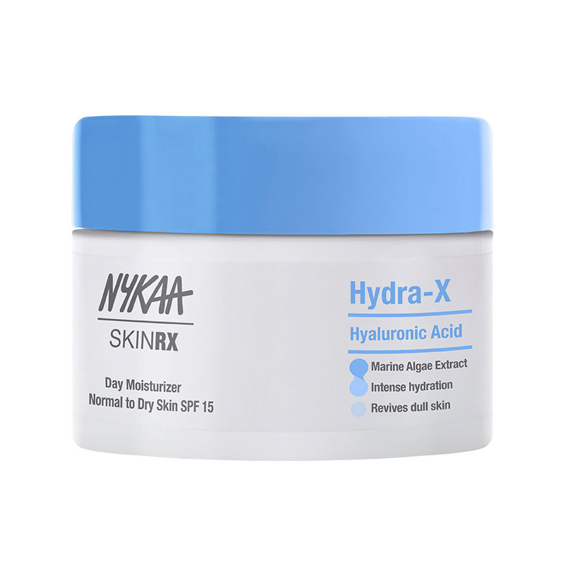 Nykaa SKINRX Hyaluronic Acid Hydra X Day Moisturizer With SPF 15 For
