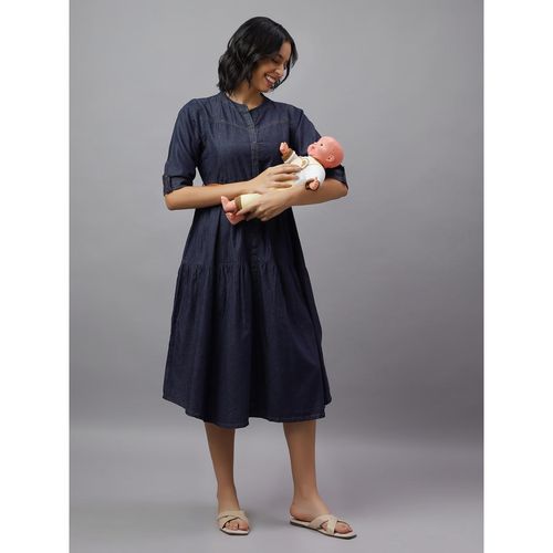 princess polly baby blue dress Maternity Denim Dresses | Fashion Maternity Denim Dresses main image 1