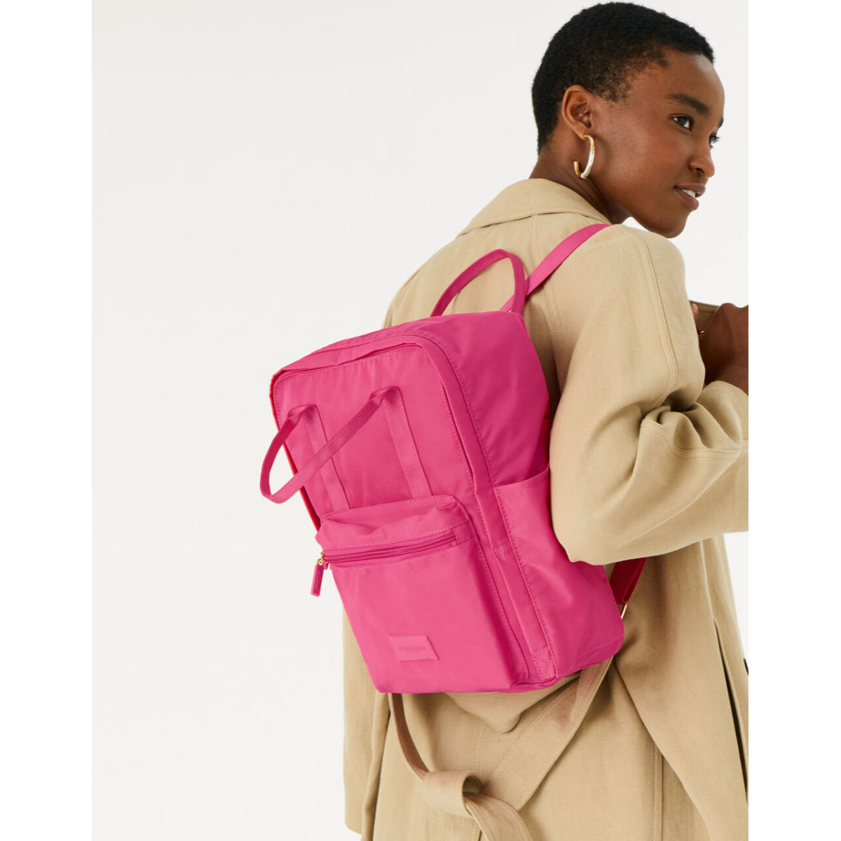 Accessorize London Frida Canvas Backpack Buy Accessorize London Frida