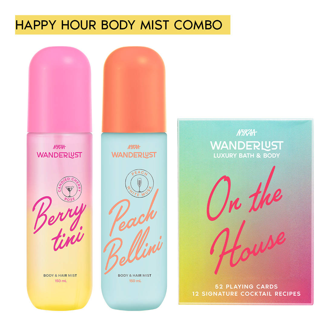 Wanderlust Berry Tini & Peach Bellini Body & Hair Cocktail M...