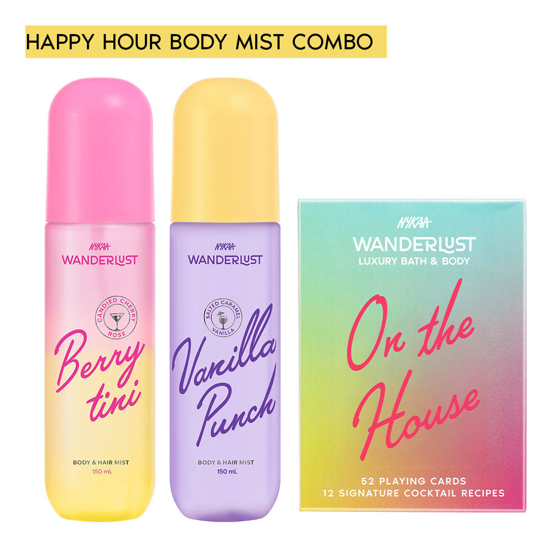 Wanderlust Berry Tini & Vanilla Punch Body & Hair Cocktail M...