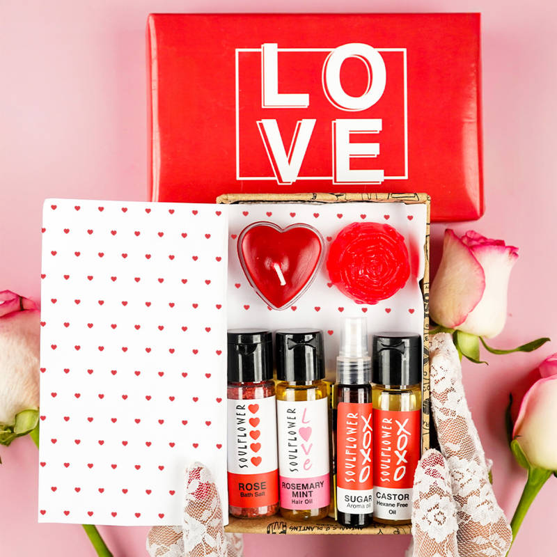 Soulflower Indulgence Gift Box – Enriched Body & Bath Essentials Kit