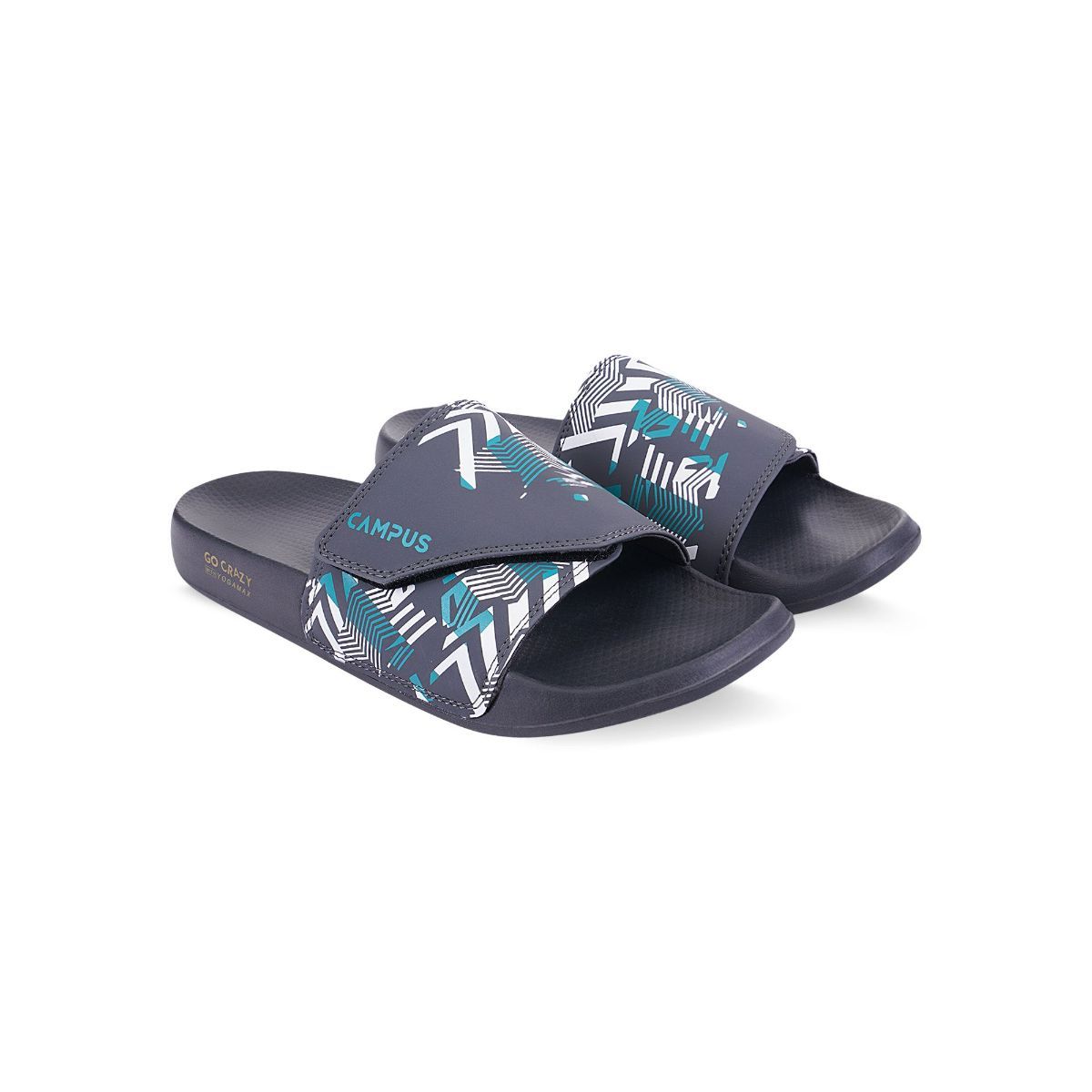 Buy Campus Men s Sl 422 Grey Sliders Online