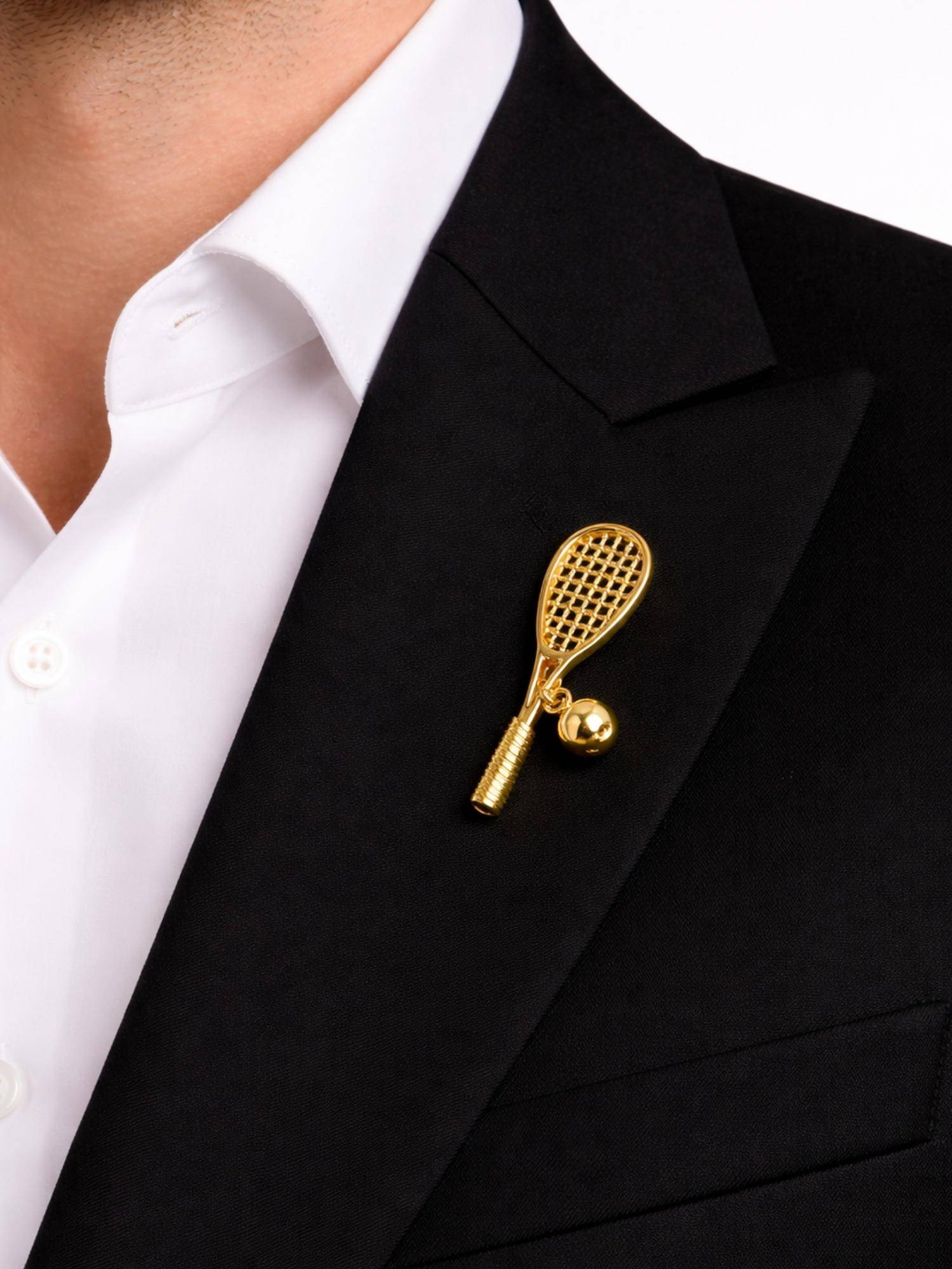 House of Pehr Gold Plated Squash Brooch