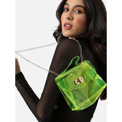 Haute Sauce Women Neon Orange Trandparent Handbag (Orange) At Nykaa, Best Beauty Products Online