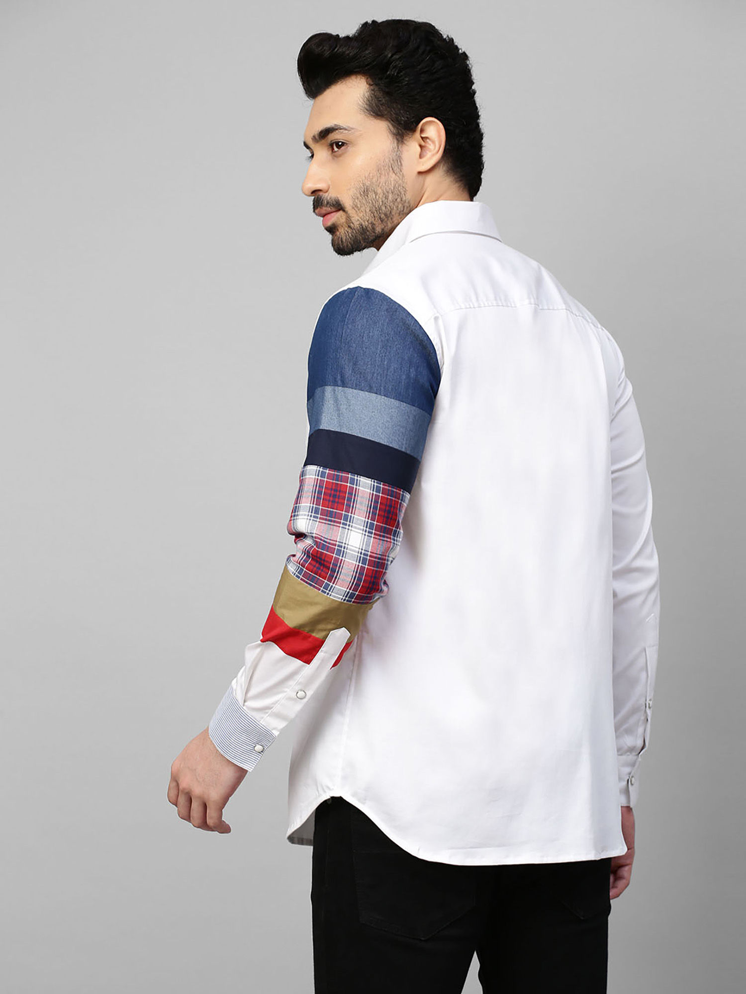 Buy Stylish Patchwork Shirts For Men At Best Offers Online