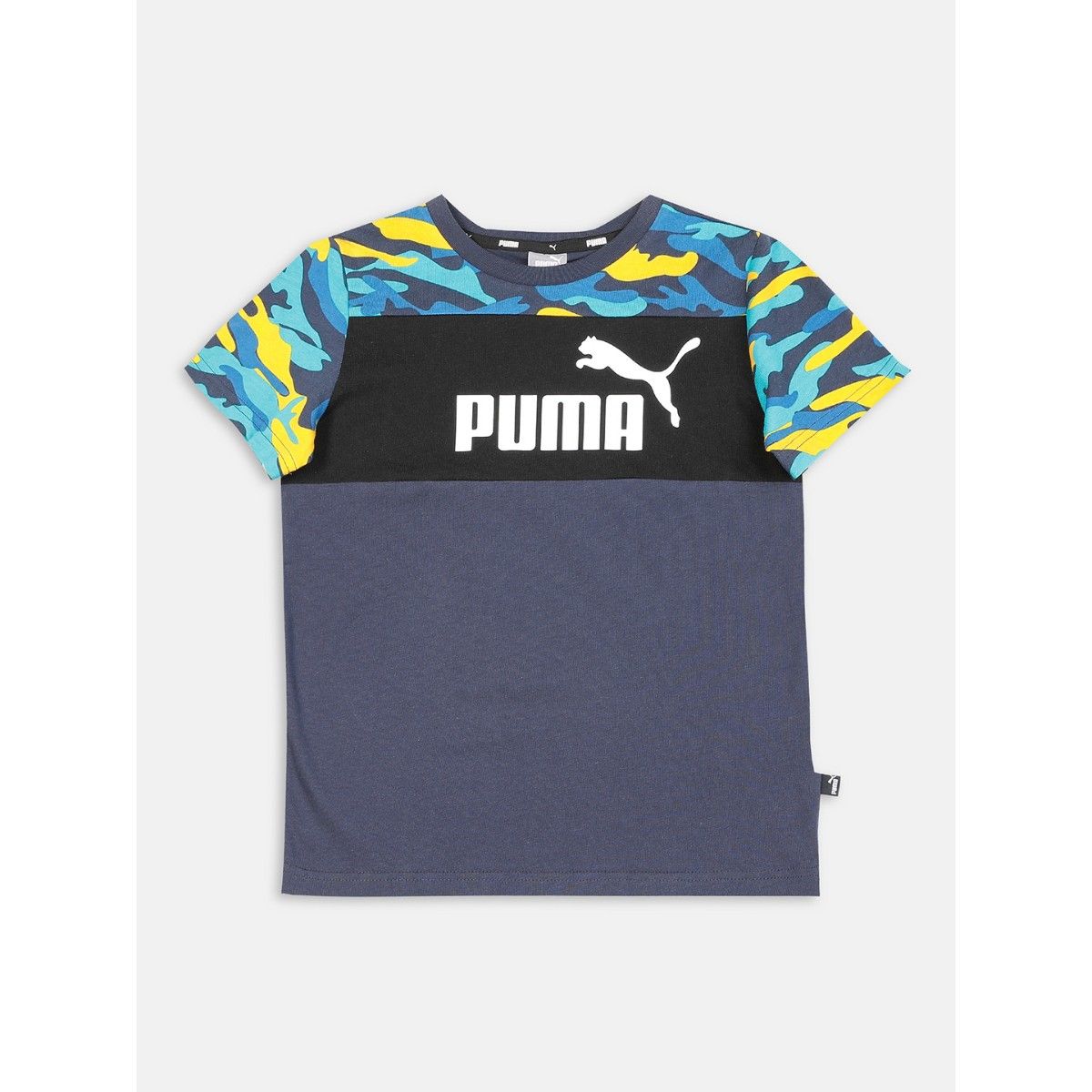 Tee-shirt À Manches Courtes Garçon ESS+ CAMO TEE PUMA