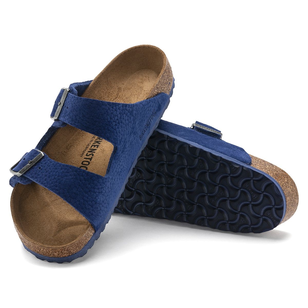 Navy blue suede arizona birkenstocks hot sale