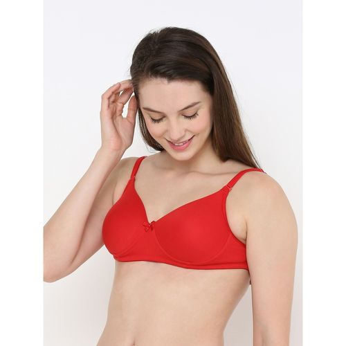 Buy Berry's Intimatess Tomato Red Color Non-Wired & Non Padded