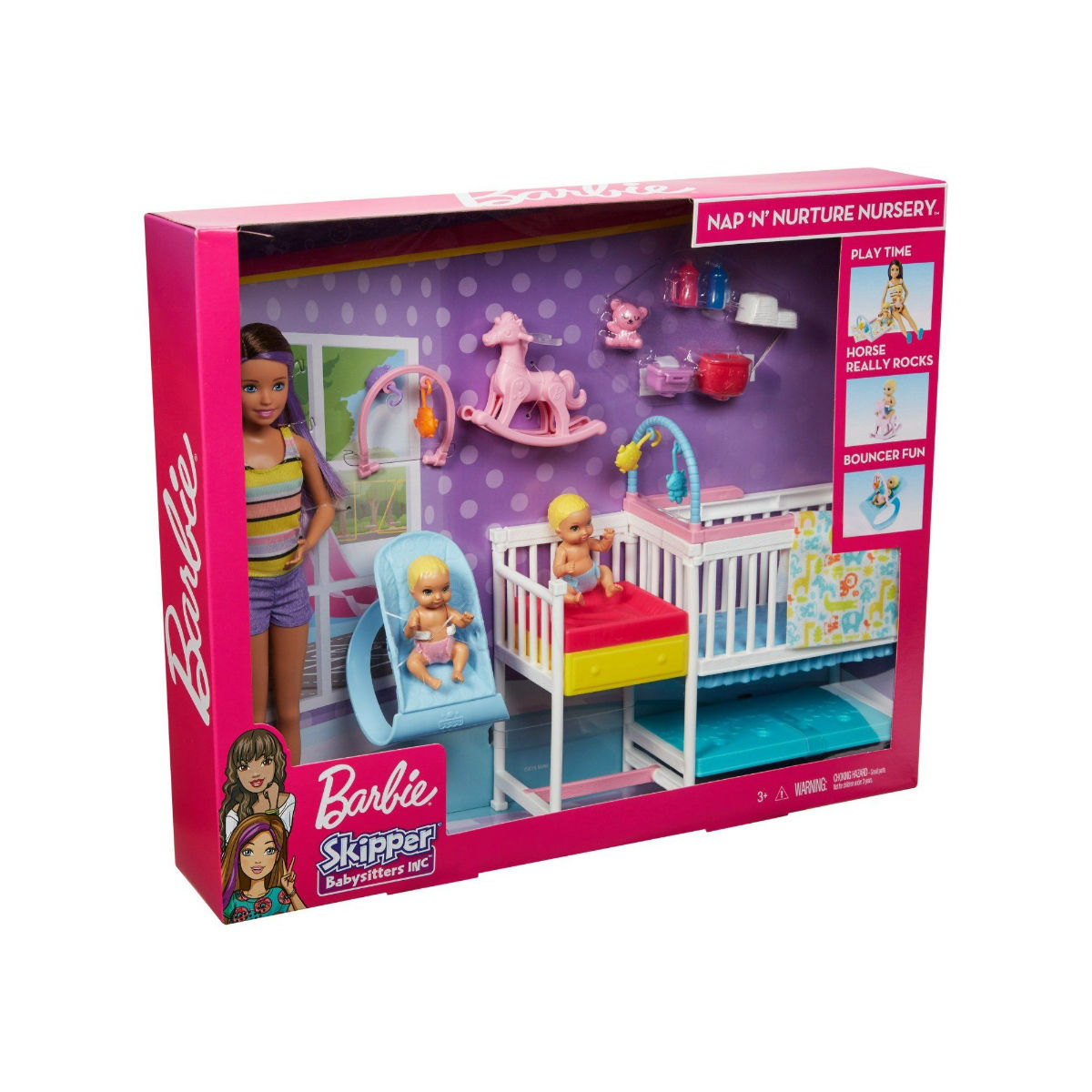 Barbie Babysitter Nursery Playset: Buy Barbie Babysitter Nursery