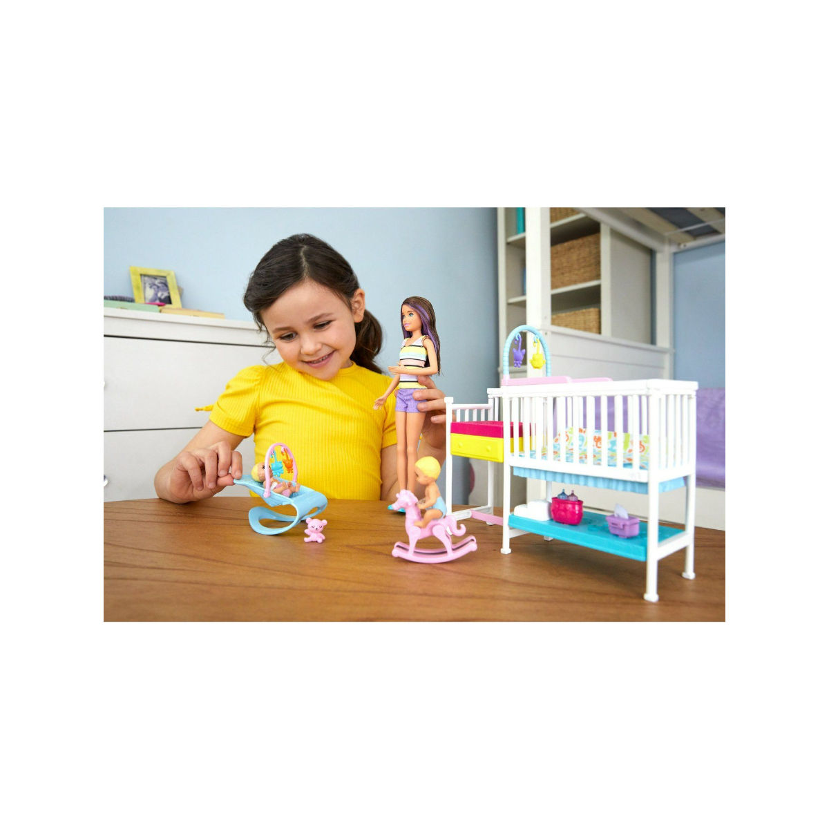 Barbie Babysitter Nursery Playset: Buy Barbie Babysitter Nursery