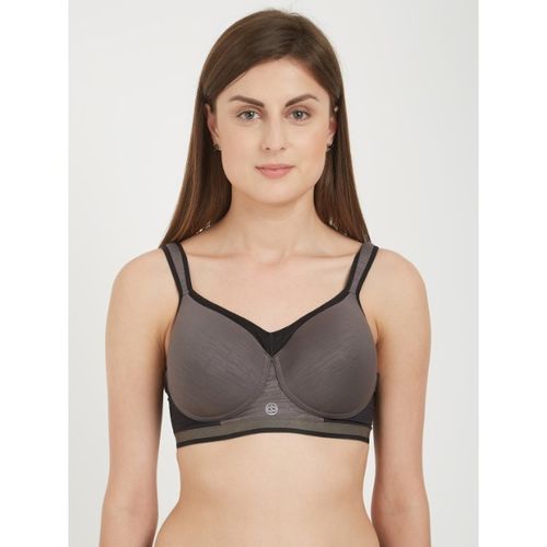 Buy SOIE Women's Full Coverage Seamless Cup Non-Wired Bra -Black online