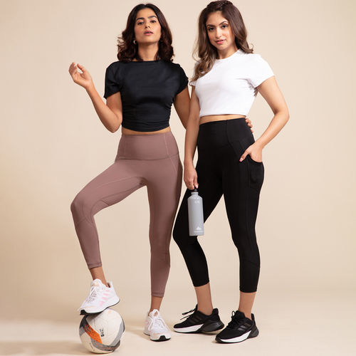 Buy Nykd All Day High Rise Classic Pannelled Leggings - NYK100