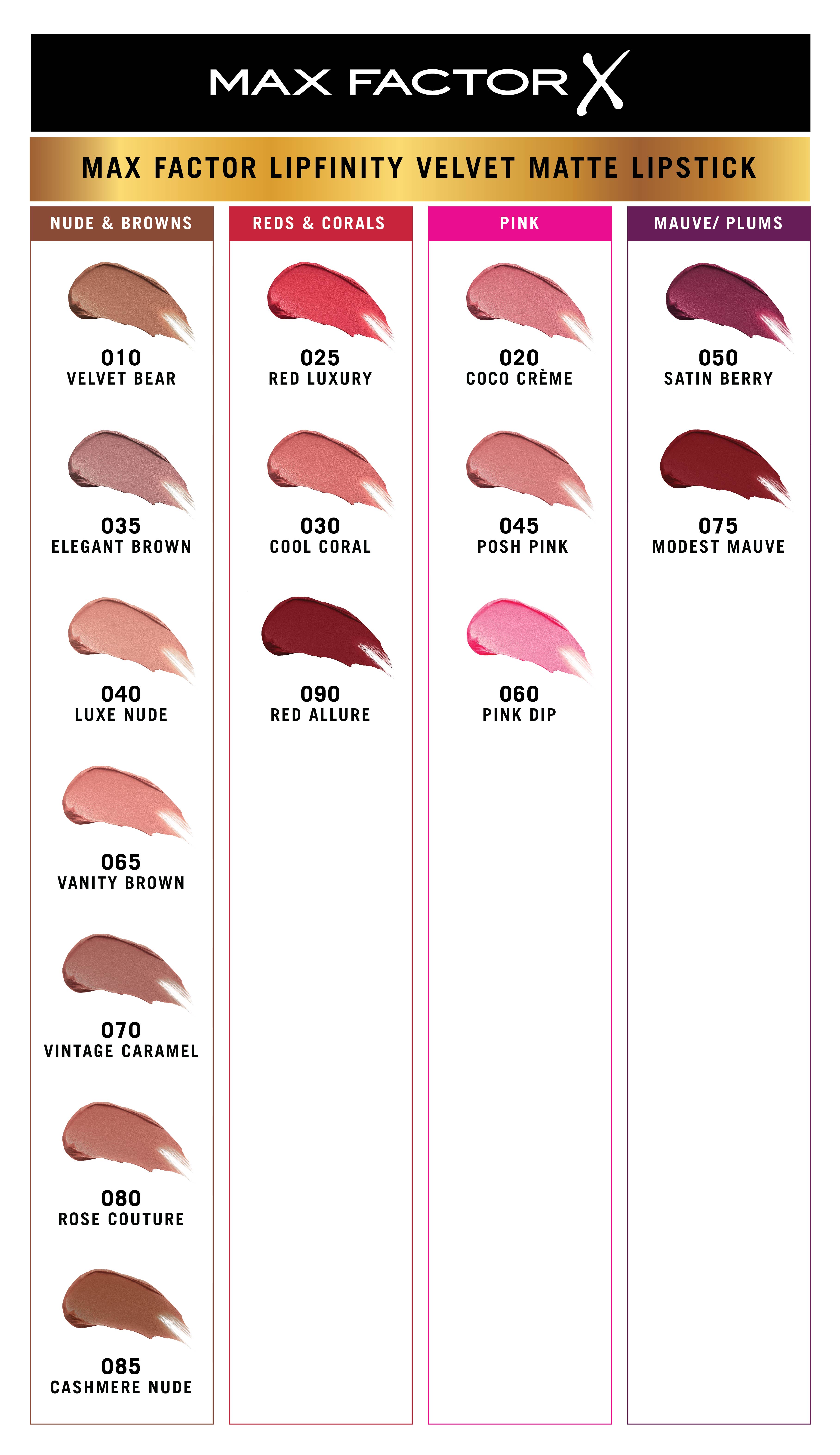 max factor velvet matte