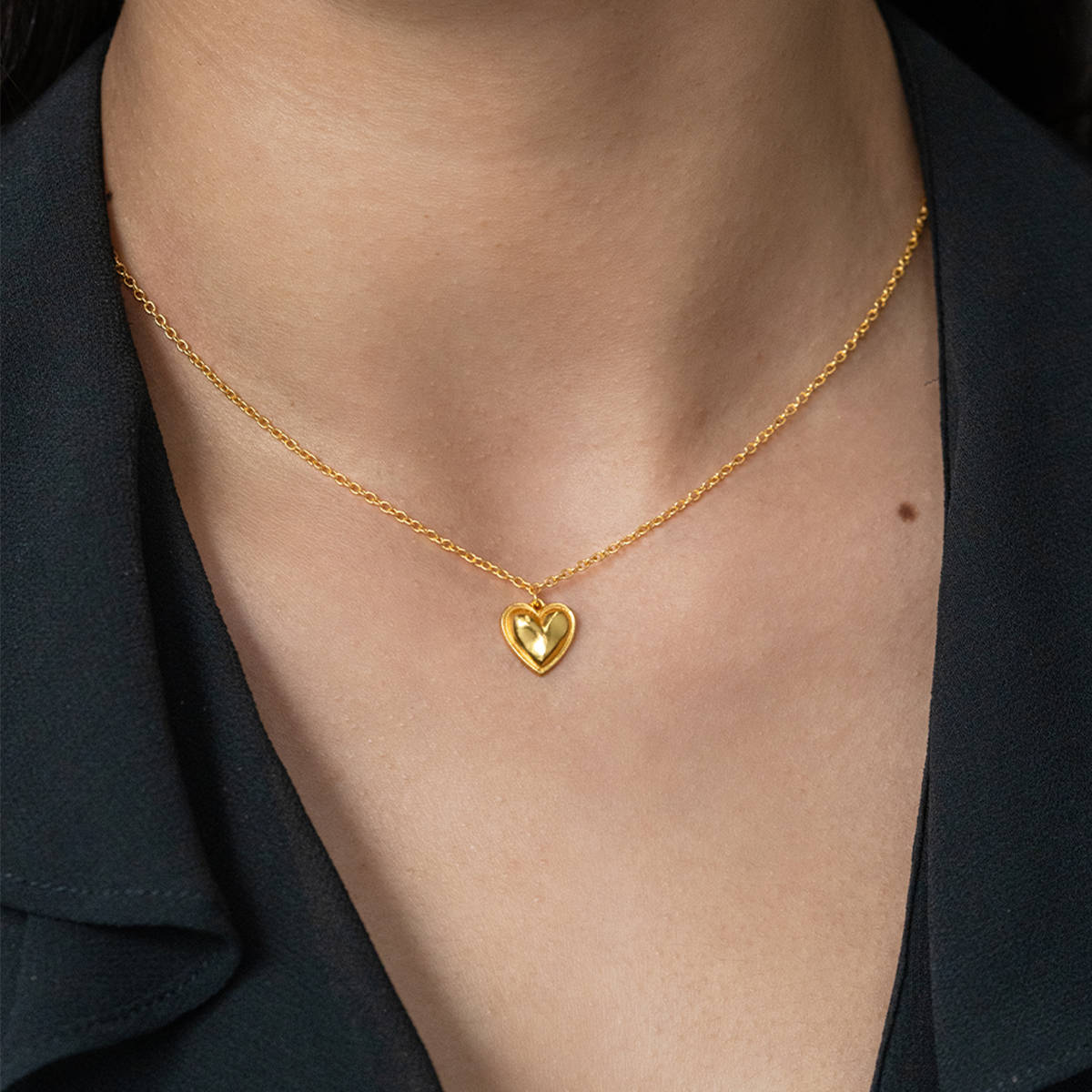 925 Silver Shaya by CaratLane You And Your Cute Snorts Necklace In Gold Plated