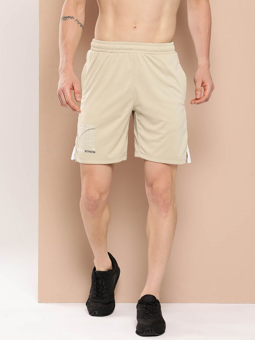 Alcis Mens Slim Fit Sports Shorts Alcis Men Printed Slim Fit Dry