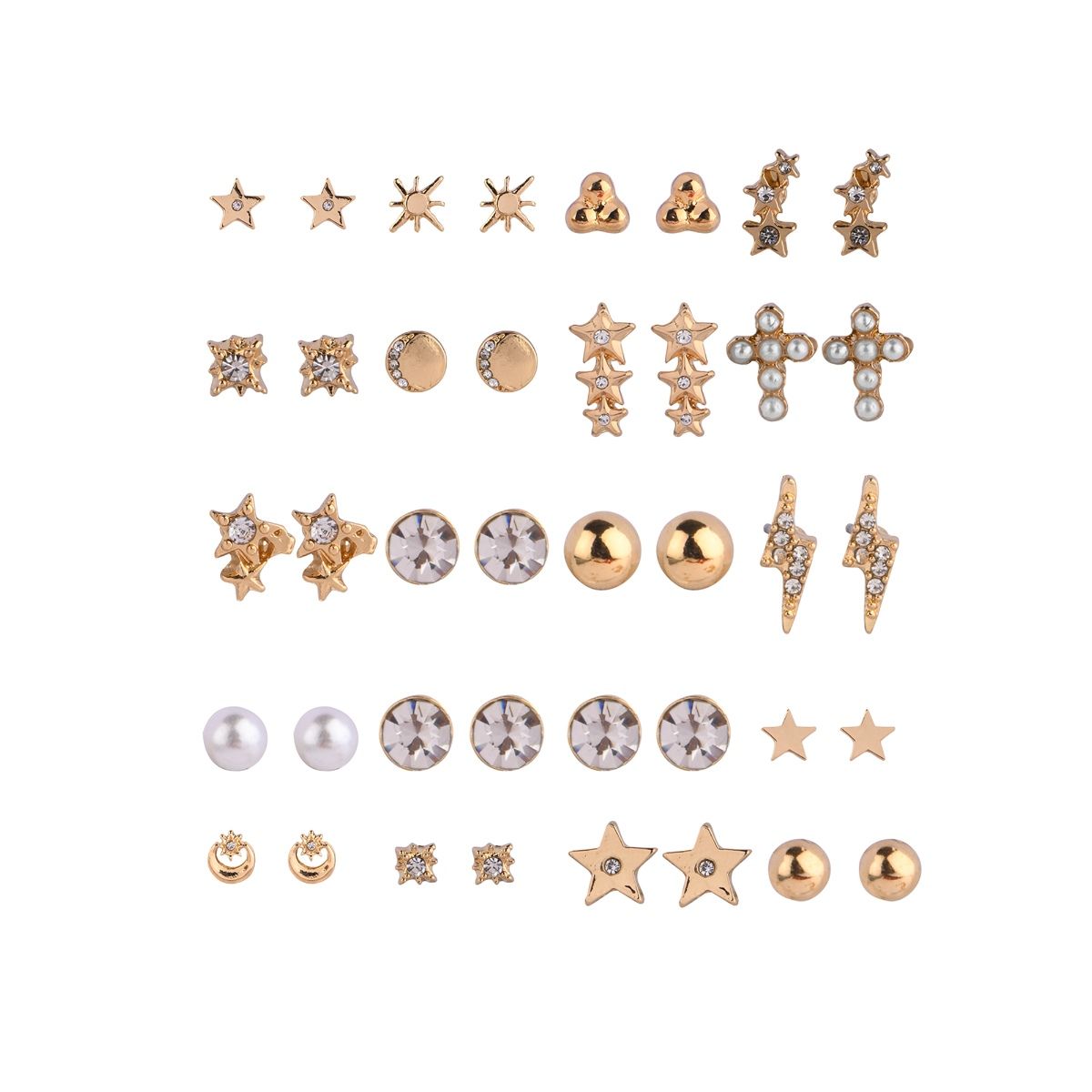 Stud earrings for on sale women set