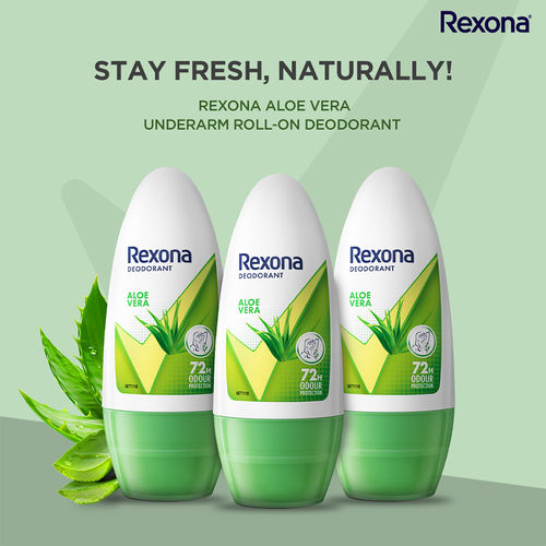 Buy Rexona Aloe Vera Underarm Roll On Pack Of 3 Online