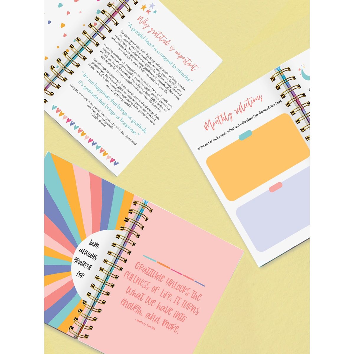 Buy Happywagon Colour Vibe Gratitude Journal Pack Online