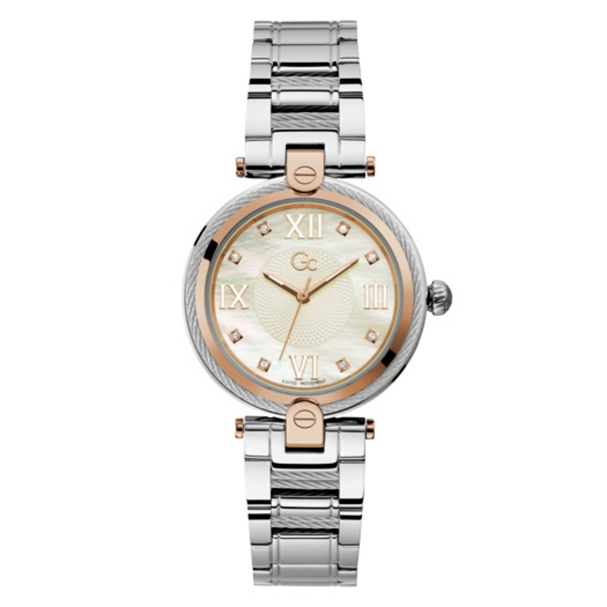 GC Analogue White Dial Women Watch-Z15002L1Mf