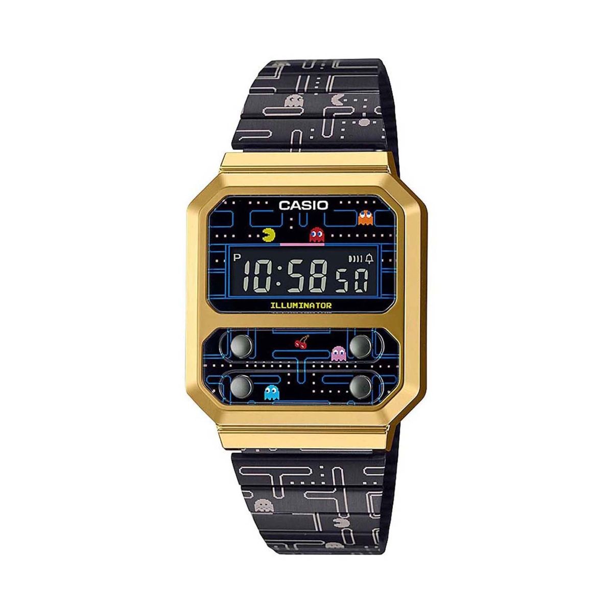 CASIO Retro-sporty Classic Digital Watch for Men or Women A158WA-1DF Silver  Clasp Band | Olio