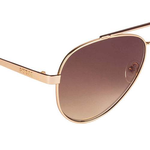 Guess Aviator Sunglasses with Brown Lens for Unisex