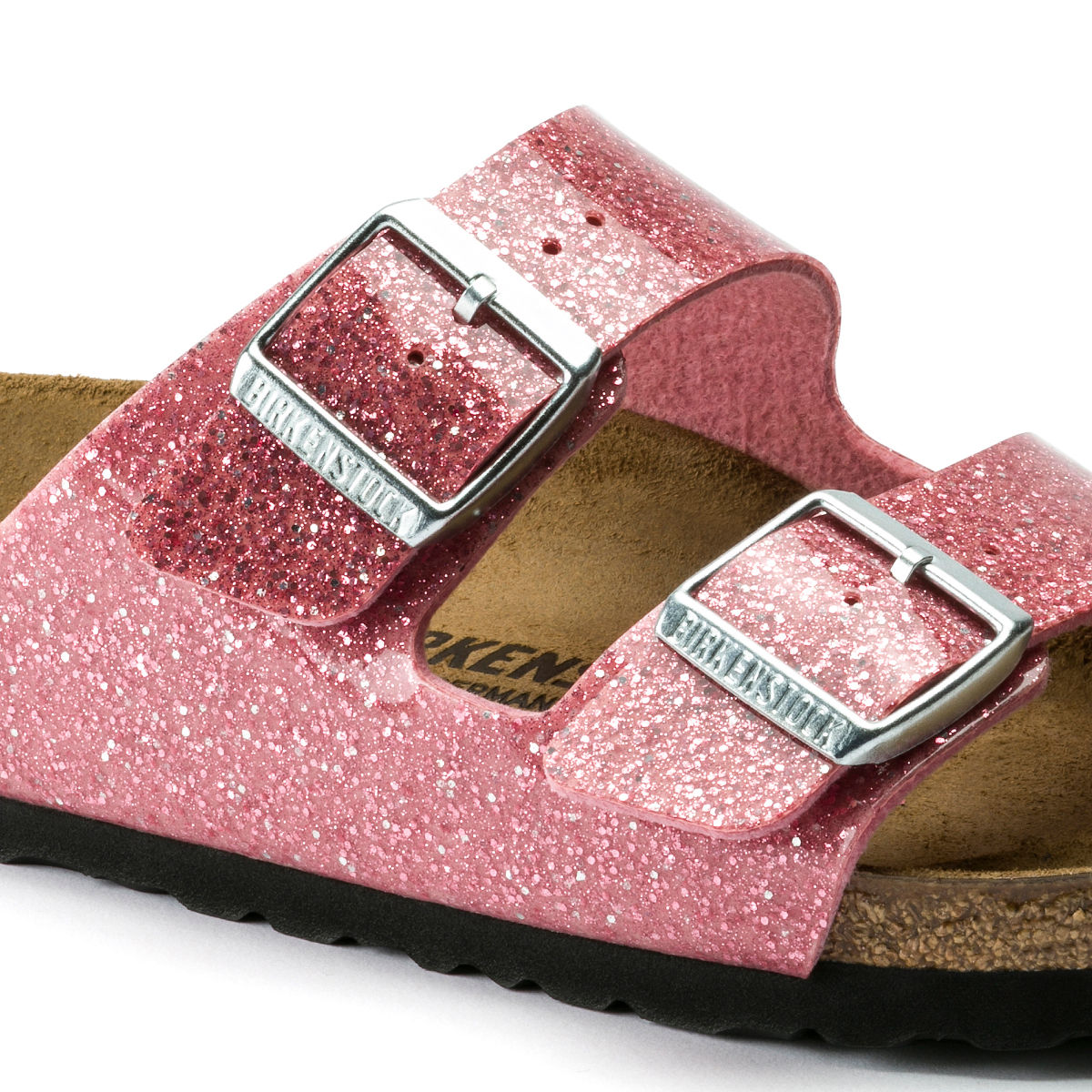 Buy Birkenstock Arizona Birko Flor Cosmic Sparkle Pink Narrow